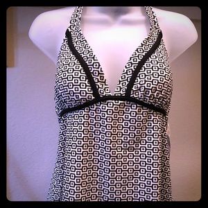 Converse tankini swim top